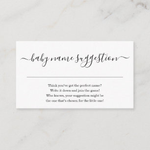 Nome Sugestão de Chá de fraldas Convite Simples