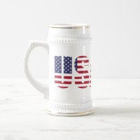 Nome, texto nos EUA 22oz White Dourado Caneca de c