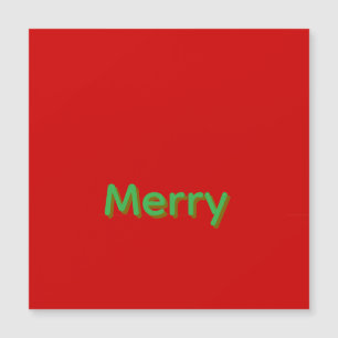 Nome Verde Alegre no Vermelho