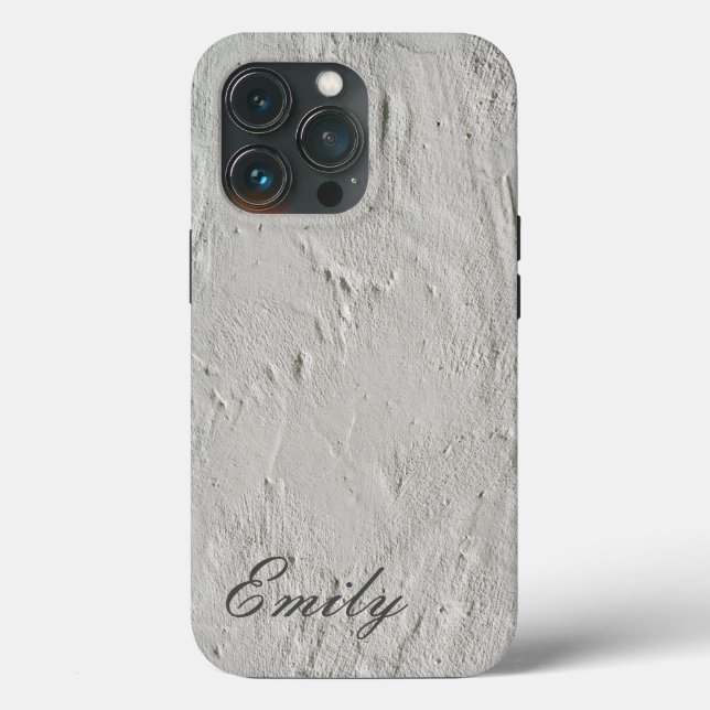 NOMES DE ADD Mínimo Moderno da Trendy da Cinza Sim (Verso)