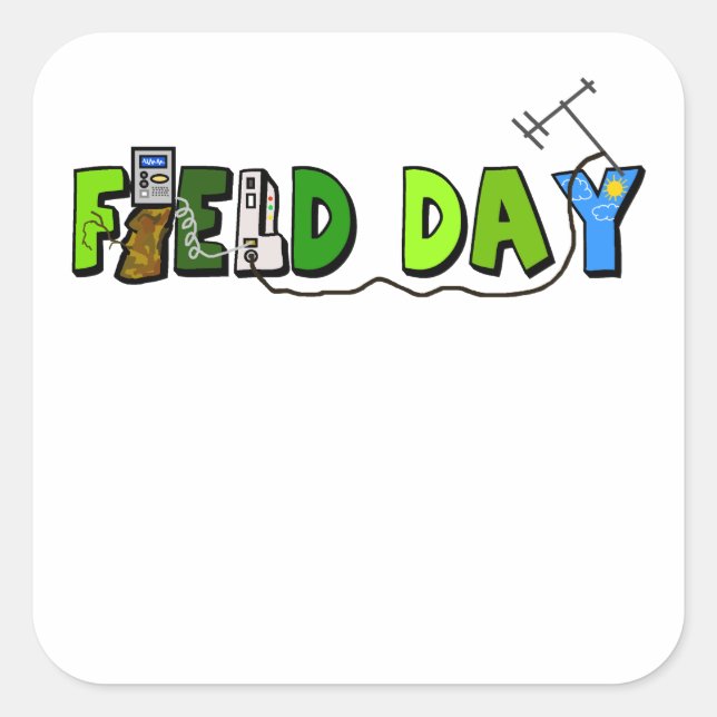 Nomes de etiqueta para o dia de campo ou adesivos (Frente)