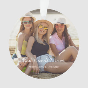 Nomes de Fotografias dos Melhores Amigos Ornamento
