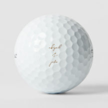 Nomes de Script Personalizados Dourados Titleist P