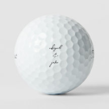 Nomes de Script Personalizados Simples Titleist de