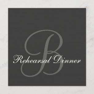 Nomes do monograma do convite do casamento do