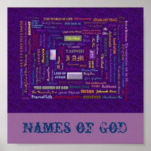 Nomes do poster do deus
