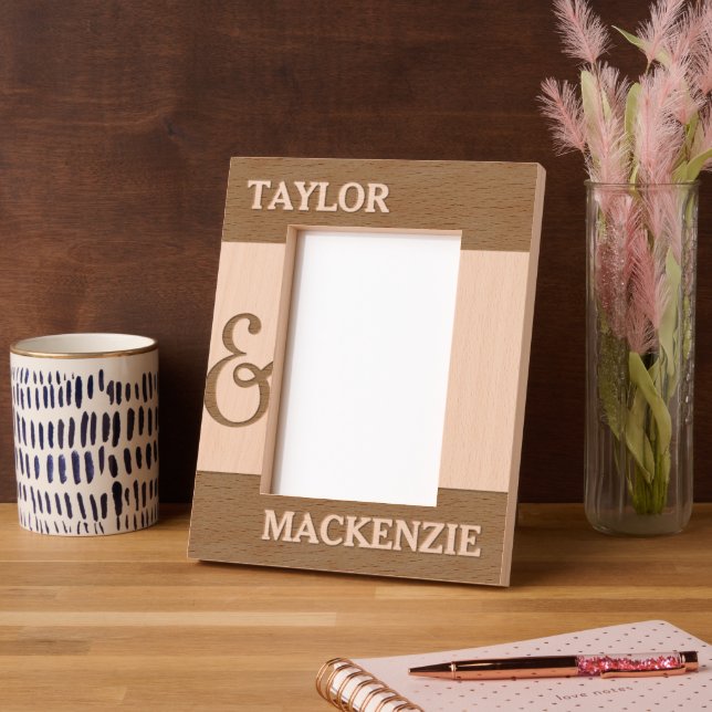 Nomes e Amperes de Casais Personalizados (Left)