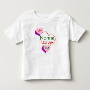 Nonna me ama T-shirt Toddler ou Baby