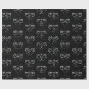 Nono dia de papel de embrulho de presente de Natal