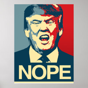 NOPE - Poster do Anti-Trunfo - Anti-Trunfo -
