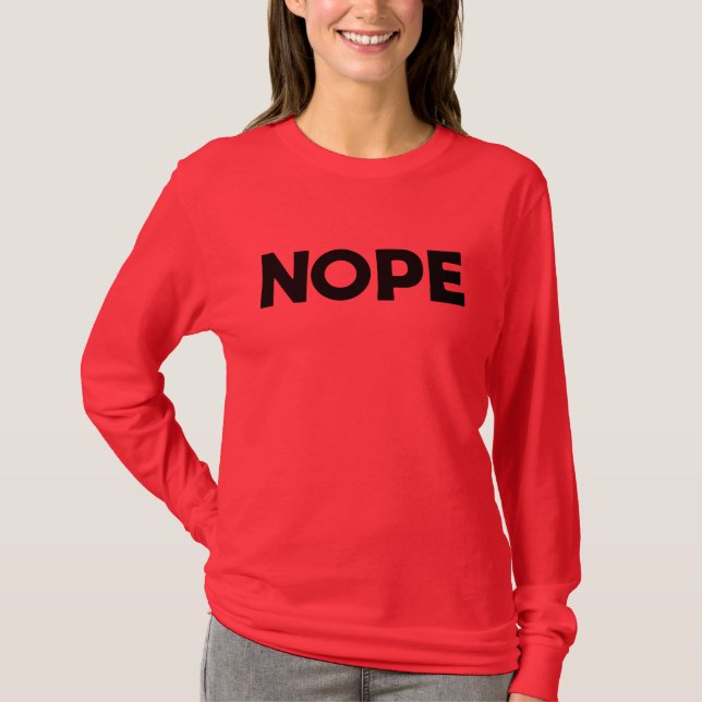 NOPE T-Shirt (Frente)