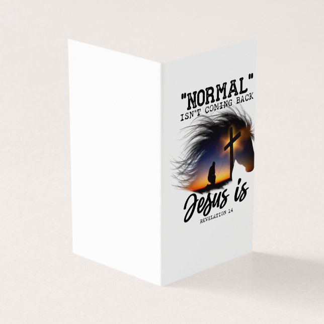 Normal não está voltando Jesus para os cavaleiros  (Exterior)