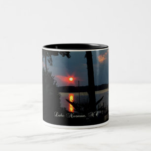 Normando do lago, caneca de café do NC