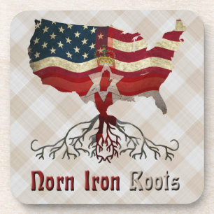 Norte Irish American Cork Porta copos