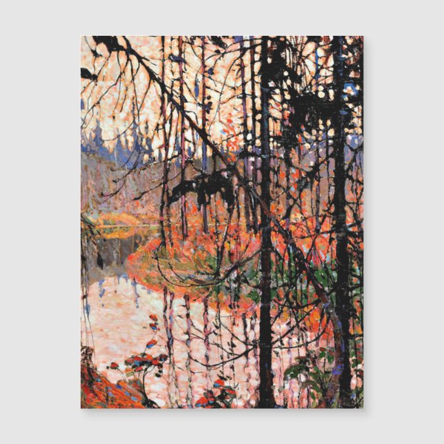 Norte River, belas artes por Tom Thomson (Frente)