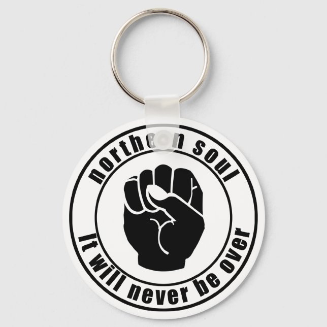 Norte Soul Patch Nunca Estará Sobre Chaveiro (Frente)