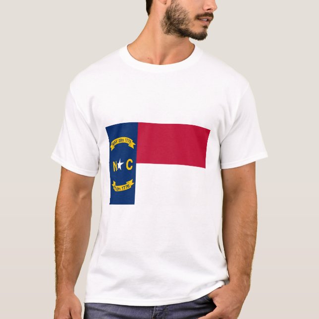 North Carolina Flag T-Shirt (Frente)