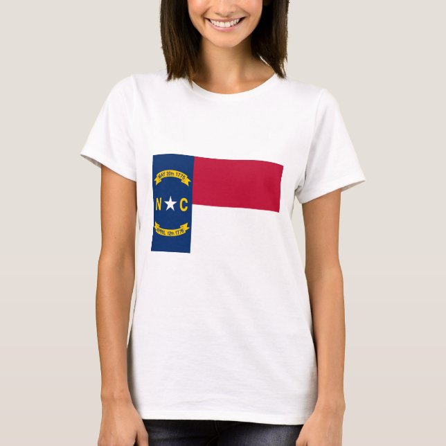 North Carolina Flag T-Shirt (Frente)