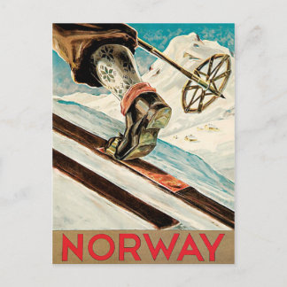 Noruega A Casa do Cartão Postal de Esqui