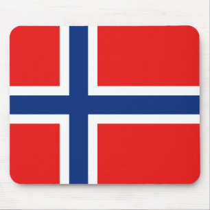 Noruega Flag Mousepad