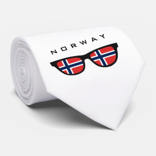 Noruega Sombra texto personalizado e gravata de co