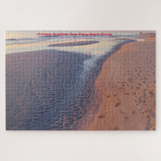 Nós Amamos Delray Beach Flórida Quebra-cabeça (Horizontal)