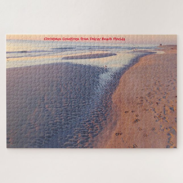 Nós Amamos Delray Beach Flórida Quebra-cabeça (Horizontal)