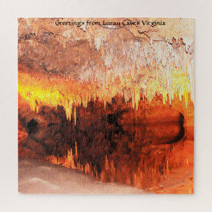 Nós amamos Luray Caves Virgínia. Quebra-cabeça