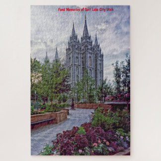 Nós Amamos Quebra-Cabeça de Salt Lake City Utah