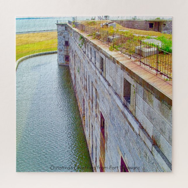 Nós Amamos Quebra-Cabeça do Forte Delaware (Vertical)