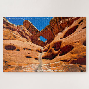 Nós Amamos Quebra-Cabeças Canyon Lands Utah