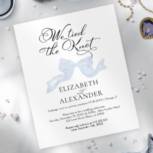 Nós Amarrámos o Nó   Casamento com Laço Azul