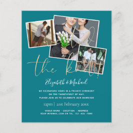 Nós Amarramos Os Nossos Nossos Convites De Anúncio