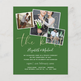 Nós Amarramos Os Nossos Nossos Convites De Anúncio