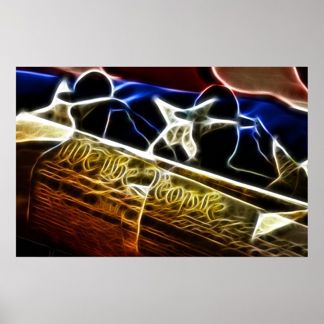 Nós, as Pessoas, o Poster Patriótico (Frente)