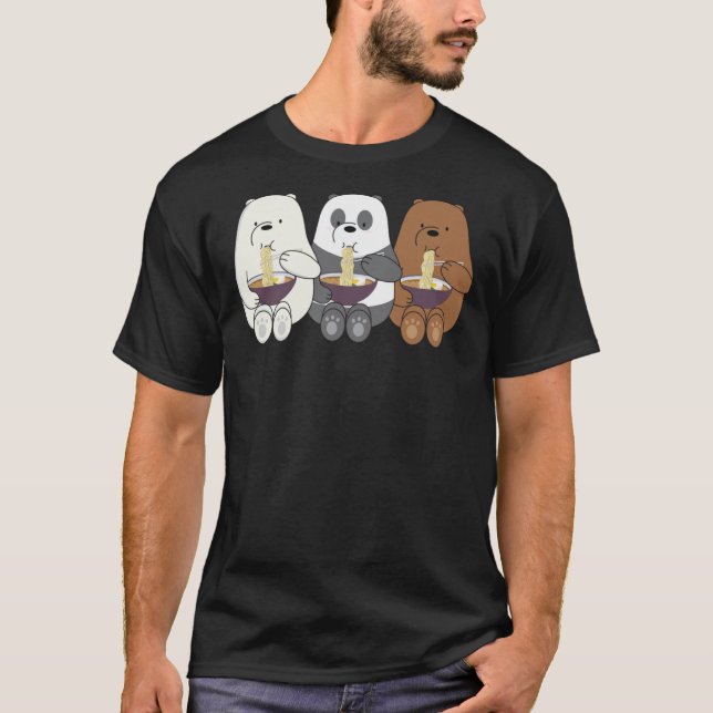 Nós Bare Bears Classic T-Shirt (Frente)