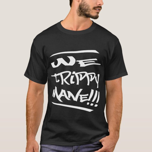 Nós camisa (preta) Trippy da juba (Frente)
