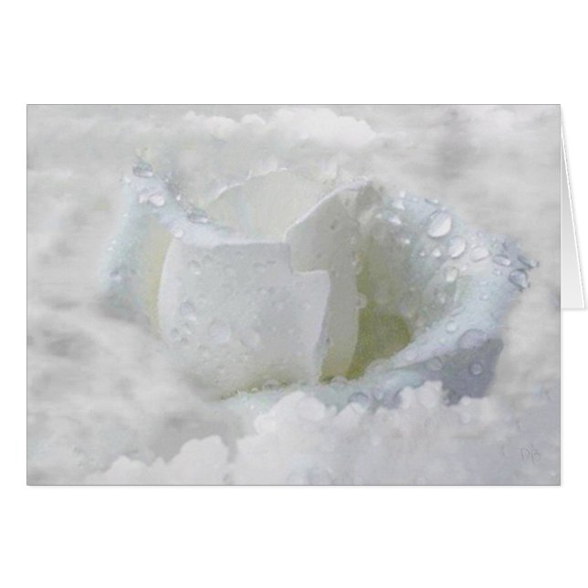 Nos Cartões De Nuvens (Frente Horizontal)