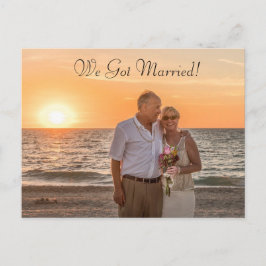 Nos Casamos" Anúncios de Casamento ou Elopemento