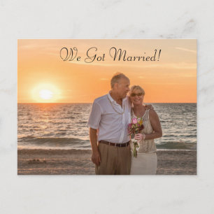 Nos Casamos" Anúncios de Casamento ou Elopemento