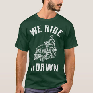 Nós Cavalgamos ao Amanhecer Camisa de Corte de Gra
