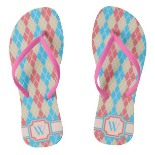 Nos Chinelos de Beach Argyle