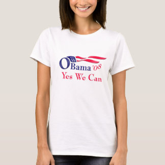 Nós das mulheres de Obama sim podemos t-shirt