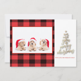 Nós Desejamos a Você um Feliz Natal Xadrez Búfalo 