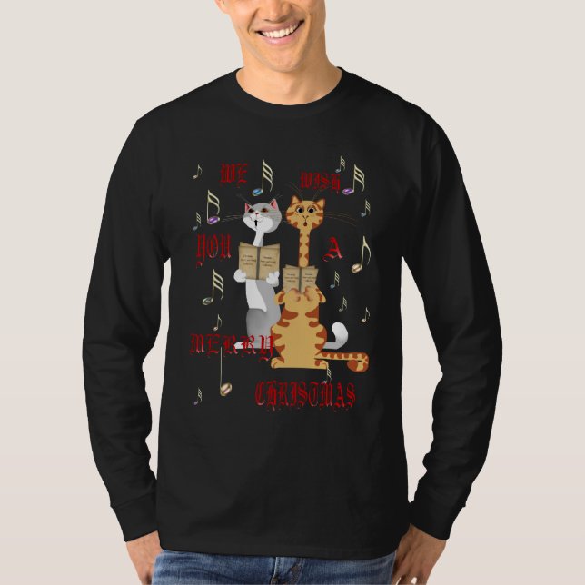 Nós desejamos-lhe uma camisa do Feliz Natal (Frente)