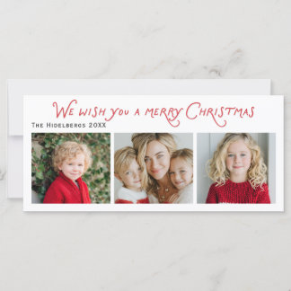 Nós Desejamos um Feliz Natal 3 design de foto