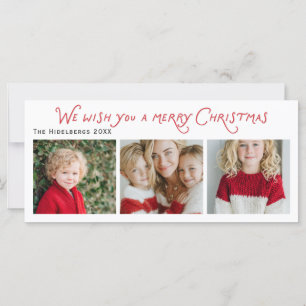 Nós Desejamos um Feliz Natal 3 design de foto