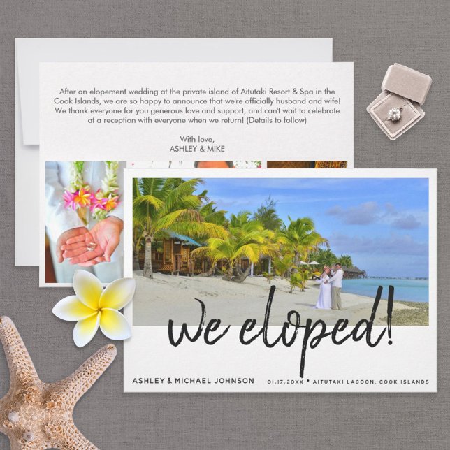 Nós Elogiamos | 4 Anúncio de casamento de fotos (Criador carregado)