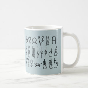 Nós, engatar, seguro, gravatas, caneca de café