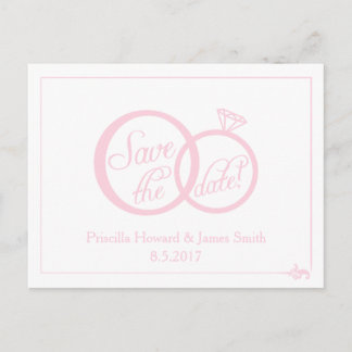 Nós Fazemos Cartão Postal Save The Date de Casamen